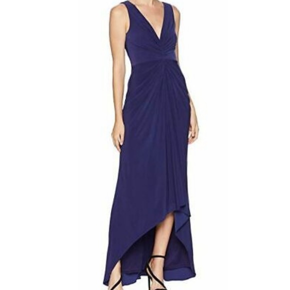 Adriana Papell Purple Gown - Picture 1 of 6